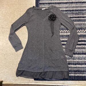 Blue Bird comfy thin long sleeve dress shirt or could be used as a dress